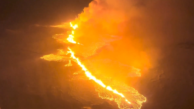 Iceland Volcano Disaster Post-Eruption Emergency