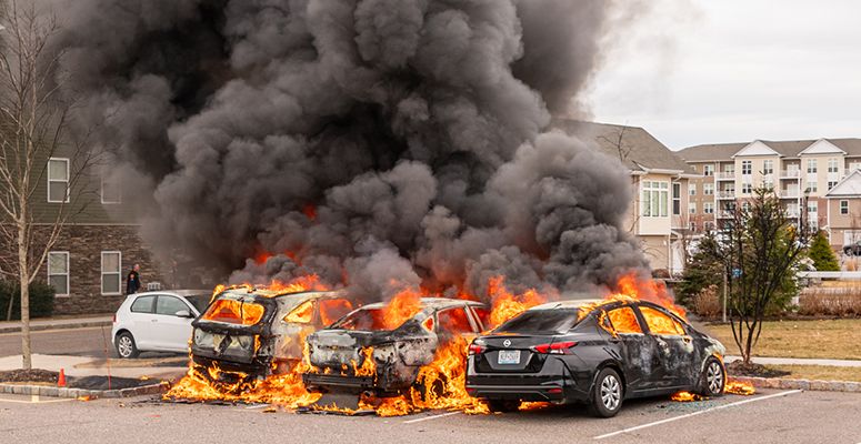 Preventing Electric Car Fire Hazard